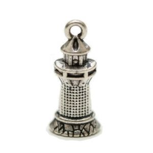 Zawieszka metalowa Charms ScrapBerry's Latarnia Morska, 20mm